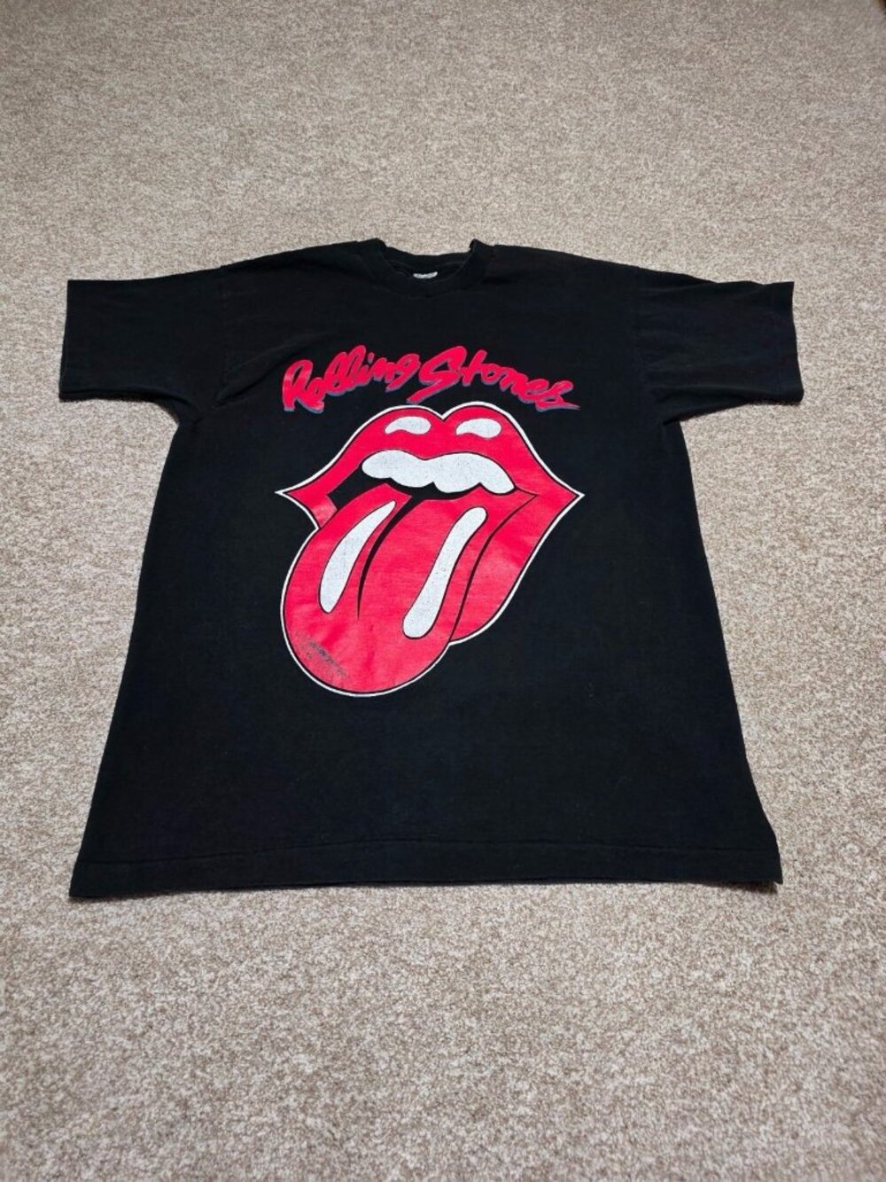Vintage 1994 Rolling Stones Voodoo Lounge World Tour Graphic T Shirt Size XL